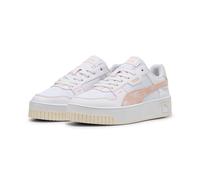 Puma Sneaker Carina Street Lux Crafted Flowers Weiß/Rose Quartz Damen Größe 41/7,5
