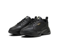 PUMA Cassia 2.0 Sneakers Damen, Schuhe, Schwarz/Schwarz/Gold, 40.5 Black