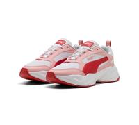 Sneaker PUMA "CASSIA 20", Damen, Gr. 37,5, puma weiß, candy apple, rosy outlook, Textil, unifarben, Schuhe Sneaker, für sportliche und lässige Looks, angenehmes Tragegefühl (87108930-37,5) puma weiß,
