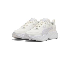 Sneaker PUMA "CASSIA 20 L", Damen, Gr. 38, warm weiß, lavender pop, puma weiß, Synthetik, unifarben, Schuhe Sneaker, für sportliche und lässige Looks, mit Schnürung, mit Gummilaufsohle (51690262-38) w