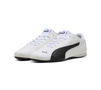 PUMA Catch Leder - Sneaker Erwachsene, Weiß (White x Black), 44.5 EU