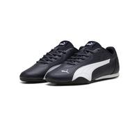 Sneaker PUMA "Catch Sneakers Erwachsene", Damen, Gr. 47, new navy weiß blau, Obermaterial: Synthetik, Textil. Futter: Textil. Innensohle: Textil. Laufsohle: Gummi, Schuhe Sneaker (75014839-47) new nav