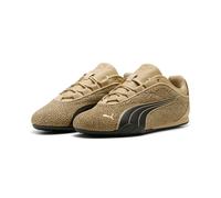 Sneaker PUMA "CATCH SOLEIL TOPCAT", Damen, Gr. 37, toasted almond, puma schwarz, puma gold, Schuhe Sneaker, für sportlichen Look, mit leicht profiliertem Laufsohlenprofil (17102660-37) toasted almond,