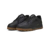Sneaker PUMA "Caven 2.0 Abrupt Sneakers Erwachsene", Herren, Gr. 45, schwarz (schwarz gum weiß beige), Obermaterial: Synthetik, Textil; Futter: Textil; Laufsohle: Gummi, Schuhe Sneaker (99878102-45) s