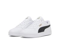 Sneaker PUMA "Caven 2.0 Sneakers Erwachsene", Damen, Gr. 40.5, bunt (weiß schwarz gold), Obermaterial: Textil, Synthetik; Futter: Textil; Innensohle: Textil; Laufsohle: Gummi, Schuhe Sneaker (72340149