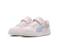 PUMA CAVEN III Block AC+ PS Sneaker, Jasmine Flower-Lucite White, 44 EU Child, Jasmin Blume Lucite Weiß, 28 EU