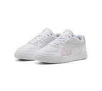 Sneaker PUMA "CAVEN III HOLO 20 JR", Jungen, Gr. 35,5, puma weiß, rosy outlook, puma silber, Synthetik, unifarben, Schuhe Sneaker, sportlicher Stil, gepolstertes Fußbett, Schnürung (62527839-35,5) pum