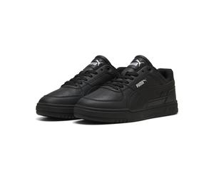 Sneaker PUMA "Caven III Sneakers Erwachsene", Herren, Gr. 39, schwarz silber weiß metallic, Obermaterial: Textil, Synthetik. Futter: Textil. Innensohle: Textil, Keine Angabe. Laufsohle: Gummi, Schuhe 