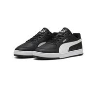Sneaker PUMA "Caven III Sneakers Erwachsene", Herren, Gr. 41, schwarz, weiß silber metallic, Obermaterial: Textil, Synthetik. Futter: Textil. Innensohle: Textil, Keine Angabe. Laufsohle: Gummi, Schuhe