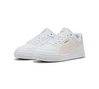Sneaker PUMA "Caven III Sneakers Jugendliche", Damen, Gr. 37, weiß jasmine flower rosy outlook pink, Obermaterial: Textil, Synthetik; Futter: Textil; Innensohle: Keine Angabe; Laufsohle: Gummi, Schuhe