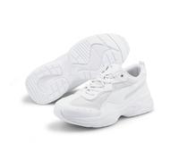 Sneaker PUMA "CILIA", Damen, Gr. 36, bunt (puma weiß, gray violet, puma silber), Synthetik, Schuhe Sneaker, atmungsaktives Obermaterial, IMEVA-Zwischensohle (97966617-36) puma weiß, gray violet, puma 