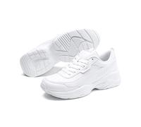 PUMA Damen Cilia Mode Shoes, Puma White-Puma Silver, 37.5 EU