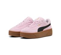 Sneaker PUMA "CLUB II ERA PLATFORM SD WNS", Damen, Gr. 36, pearl pink, puma schwarz, Leder, unifarben, Schuhe Sneaker, sportlicher Stil, mit Gummilaufsohle, mit Schnürung (84185566-36) pearl pink, pum