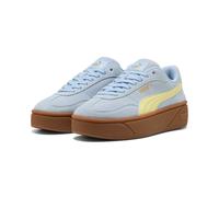 Sneaker PUMA "CLUB II ERA PLATFORM SD WNS", Damen, Gr. 38,5, gold (haute tropic, gold moon), Leder, unifarben, Schuhe Sneaker (58075360-38,5) haute tropic, gold moon