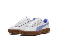 Sneaker PUMA "CLUB KLASSIKA", Damen, Gr. 41, lila (puma weiß, intense lavender), Leder, Schuhe Sneaker, Obermaterial aus Leder, Innenmaterial aus Textil (78246522-41) puma weiß, intense lavender