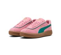 Puma Damen Puma Club KlassikaSneaker, Pinkscape Wildgrün Puma Gold, 38.5 EU
