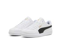 Puma Club LT SL JR Sneaker, Weiß Schwarz Gold, 39 EU