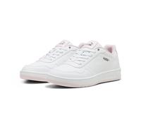 Sneaker PUMA "COURT CLASSY", Damen, Gr. 40,5, pink (puma weiß, whisp of pink, puma silber), Synthetik, Schuhe Sneaker (99418835-40,5) puma weiß, whisp of pink, puma silber