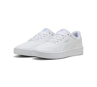 PUMA Court Lally Damen Sneaker, Puma White Puma White Cool Light Gray, 40.5 EU