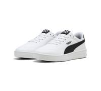 Puma Sneaker Court Lally JR Synthetik SOFTFOAM+ Einlegesohle Schnürung Gr. 35,5 Schwarz-Weiß