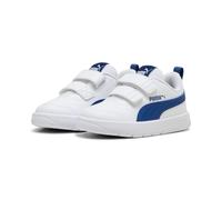 PUMA Courtflex V3 Baby-Sneaker mit Klettverschluss 08 - PUMA white/clyde royal 26