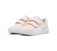 Sneaker PUMA "Courtflex V3 Sneakers Kinder" Gr. 29, pink (island white) Kinder Schuhe (97854927-29) island pink white