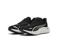 Sneaker PUMA "Electrify NITRO™ 4 Laufschuhe Jugendliche", Kinder, Gr. 36, schwarz-weiß (schwarz, weiß), Obermaterial: Textil, Synthetik; Futter: Textil; Innensohle: Textil; Laufsohle: Gummi, Synthetik