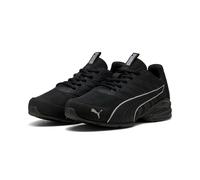 PUMA Electro Road Unisex-Laufschuh, Schwarz/Silber, 9.5 UK