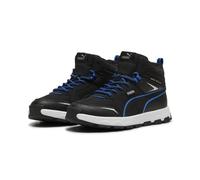 Sneaker PUMA "Evolve Trail Sneakers Jugendliche", Kinder, Gr. 36, schwarz (schwarz hyperlink blau), Obermaterial: Synthetik, Textil; Futter: Textil; Innensohle: Textil; Laufsohle: Gummi, Schuhe Sneake