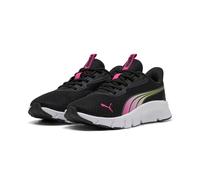Sneaker PUMA "FLEXFOCUS LITE MODERN BLAZE FADE JR", Jungen, Gr. 35,5, schwarz (puma schwarz, pink opal, puma weiß), Textil, Schuhe Sneaker (11067643-35,5) puma schwarz, pink opal, puma weiß