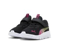Sneaker PUMA "FLEXFOCUS MODERN BLAZE FADE AC INF", Mädchen, Gr. 26, schwarz (puma schwarz, pink opal, puma weiß), Textil, Schuhe Sneaker (32175342-26) puma schwarz, pink opal, puma weiß