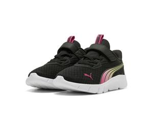 Sneaker PUMA "FLEXFOCUS MODERN BLAZE FADE AC PS", Mädchen, Gr. 35, schwarz (puma schwarz, pink opal, puma weiß), Textil, Schuhe Sneaker (75418155-35) puma schwarz, pink opal, puma weiß
