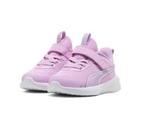Sneaker PUMA "Flyer 4 Laufschuhe Kinder", Mädchen, Gr. 25, mauve glow aqua weiß pink blau, Obermaterial: Synthetik, Textil. Futter: Textil. Innensohle: Textil. Laufsohle: Synthetik, Schuhe Sneaker (46