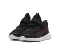 Sneaker PUMA "Flyer 4 Laufschuhe Kinder", Mädchen, Gr. 26, schwarz fuchsia glow pink, Obermaterial: Synthetik, Textil. Futter: Textil. Innensohle: Textil. Laufsohle: Synthetik, Schuhe Sneaker (3420100