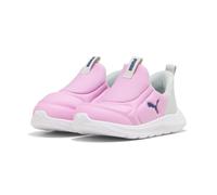 Sneaker PUMA "FUN RACER 2 SLIPTECH INF", Mädchen, Gr. 27, mauve glow, crme de mint, Textil, unifarben, Schuhe Sneaker, SLIPTECH™ Technologie: praktisches Anziehen ohne Hände (61382849-27) mauve glow,