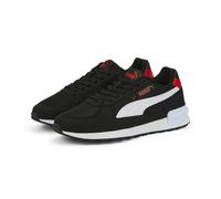 PUMA Graviton Jr Sneaker, Black White Red, 38 EU