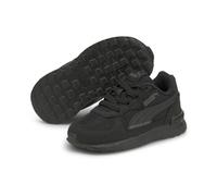 Sneaker PUMA "Graviton Sneakers Kinder", Kinder, Gr. 22, schwarz (schwarz schwarz shadow gray), Obermaterial: Textil, Synthetik; Futter: Textil; Innensohle: Textil; Laufsohle: Synthetik, Schuhe (15883