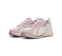 Sneaker PUMA "Hypnotic Sneakers Erwachsene", Damen, Gr. 44,5, weiß (vapor gray weiß mauve mist pink), Obermaterial: Kuhleder, Textil, Synthetik; Futter: Textil; Innensohle: Textil; Laufsohle: Gummi, S