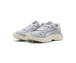 Sneaker PUMA "INSPHERE MUSE", Damen, Gr. 42,5, feather gray, puma weiß, cool light gray, Textil, Schuhe Sneaker, sportlicher Stil, mit leicht profilierter Gummi-Laufsohle (64646942-42,5) feather gray,
