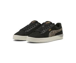 Sneaker PUMA "Jada Classic Animal Flair Sneakers Damen", Damen, Gr. 38,5, schwarz (schwarz gold team regal rot), Obermaterial: Synthetik; Futter: Synthetik, Textil; Innensohle: Textil; Laufsohle: Gumm