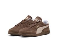 Sneaker PUMA "K-Moda Sneakers Damen", Damen, Gr. 42, chestnut braun rose latte weiß beige, Obermaterial: Textil, Synthetik, Kuhleder; Futter: Textil; Innensohle: Keine Angabe; Laufsohle: Gummi, Schuhe