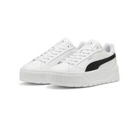 Puma Women Karmen II L Sneaker, Puma White-Puma Black-Puma Silver, 37.5 EU