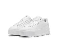 Puma Karmen II L Damen-Sneaker, Weiß, Silber, 8.5 UK