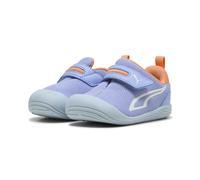 Sneaker PUMA "Kitten Mesh Sneakers Kinder", Kinder, Gr. 25, intense lavender melon glow lila orange, Obermaterial: Synthetik, Textil. Futter: Textil. Innensohle: Textil. Laufsohle: Gummi, Schuhe Sneak