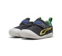 Sneaker PUMA "Kitten Mesh Sneakers Kinder", Kinder, Gr. 27, strong gray lemon meringue gelb, Obermaterial: Synthetik, Textil. Futter: Textil. Innensohle: Textil. Laufsohle: Gummi, Schuhe Sneaker (3420