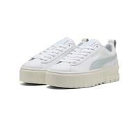 Puma Mayze Lux Sneakers Damen Schuhe | Mit Plain | White/Sea Glass | Größe: 36 White