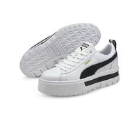 37 Puma Sneaker Low Mayze Lth Wn Weiß Damen