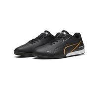 Sneaker PUMA "McLAREN RACING Drift Cat 11 Sneakers Erwachsene", Herren, Gr. 42, schwarz (schwarz bright papaya orange), Obermaterial: Synthetik, Textil. Futter: Textil. Innensohle: Textil. Laufsohle: 