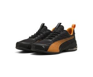 Sneaker PUMA "McLAREN RACING Voltra Sneakers Erwachsene", Herren, Gr. 48, schwarz papaya orange, Obermaterial: Synthetik, Textil. Futter: Textil. Innensohle: Textil. Laufsohle: Gummi, Schuhe Sneaker (