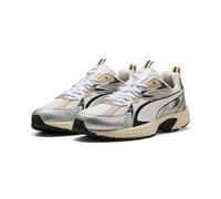 Puma Sneaker Milenio Tech (402623-03) Unisex Warmweiß / Weiß-Silber Größe 42